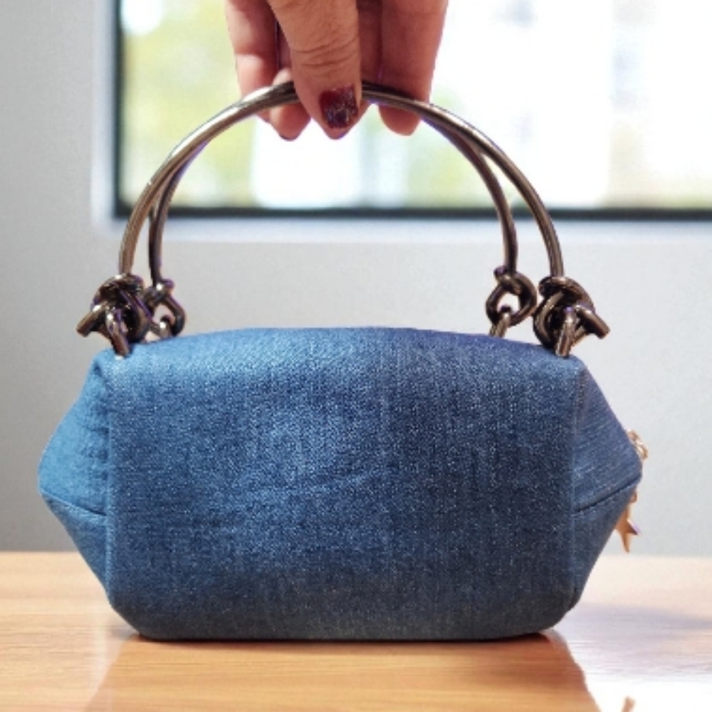 Dior Blue Handbag - Picture 7 of 9